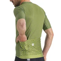 dres Sportful Checkmate Jersey Guacamole Blue Sea (4)
