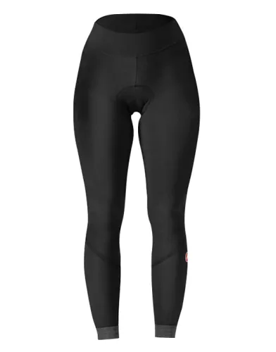 dámské kalhoty Castelli Velocissima Thermal Tight Black/Black Reflex