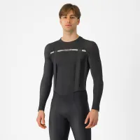 triko s dlouhým rukávem Castelli Merino Seamless Baselayer Black (3)