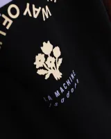 tričko Isadore X La Machine Heavy Cotton T-shirt Black (14)