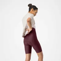 dámské kraťasy CASTELLI Espresso 2 W DT Bibshort Deep Bordeaux (1)