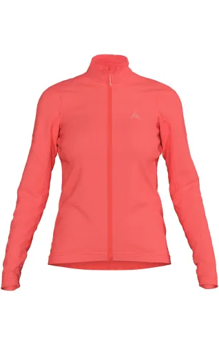 dámský dres s dlouhým rukávem 7MESH Seton Jersey LS Women's Hot Coral