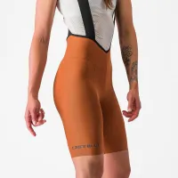 dámské kraťasy s laclem Castelli Espresso W DT Bibshort Mocha (6)
