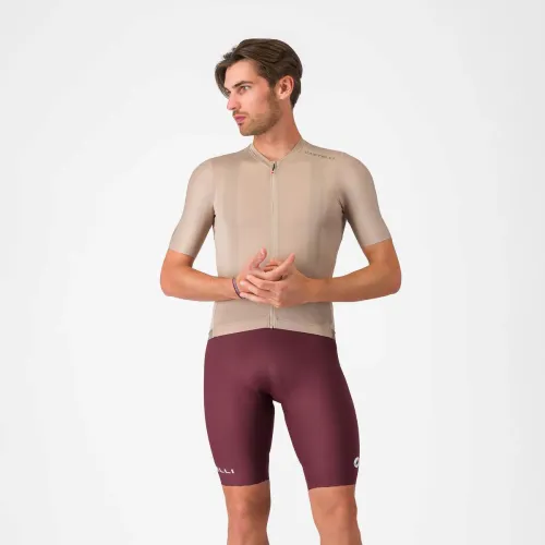 kraťasy CASTELLI Espresso 2 Bibshort Deep Bordeaux