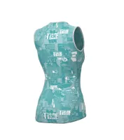 dámské spodní triko bez rukávů ALÉ INTIMO BREAK Light Blue (1)