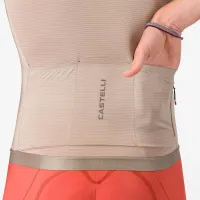 dres CASTELLI Espresso 2 Jersey Clay (3)
