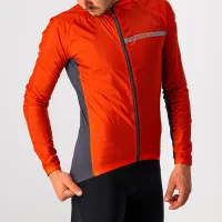bunda Castelli Squadra Stretch Jacket Fiery Red/Dark Gray (2)