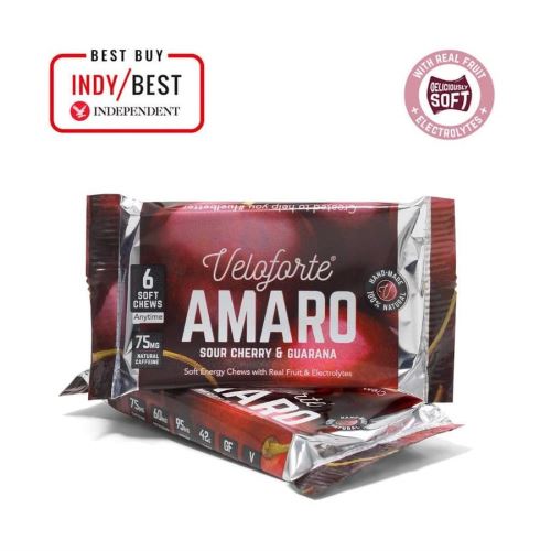 energetické bonbóny Veloforte Amaro Energy Chews