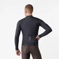 dres s dlouhým rukávem CASTELLI Espresso Thermal 2 Jersey Black/White (1)