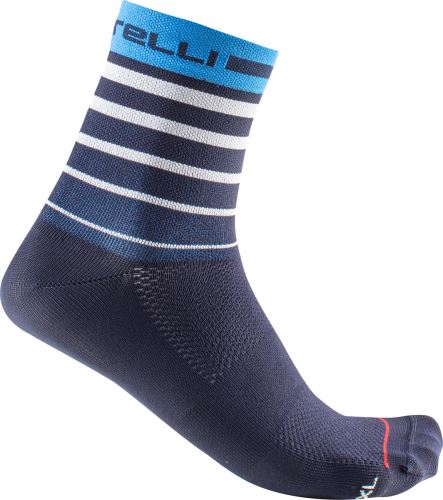 ponožky Castelli Speed Strada 12 Sock Belgian Blue