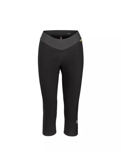 dámské kalhoty 3/4 bez laclu ASSOS UMA GT Spring Fall Half Knickers Black Series