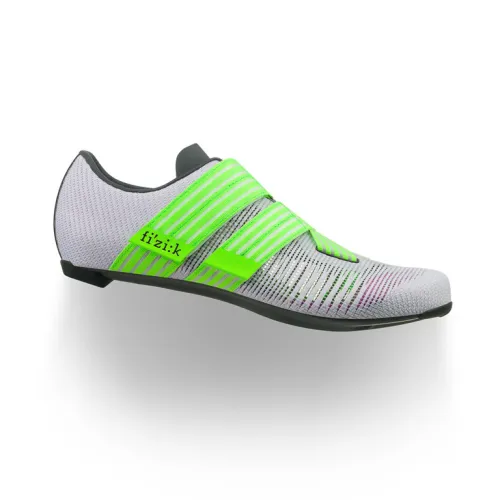 tretry Fizik Vento Powerstrap Aeroweave light violet - neon green