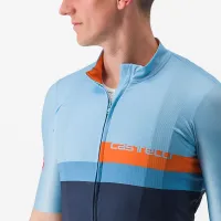 dres Castelli A Blocco Jersey Baby Blue/Scarlet Lava-Niagara (4)