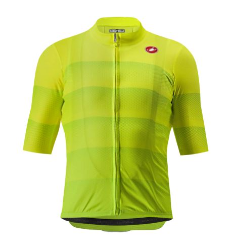 dres Castelli Livelli Jersey Yellow Fluo