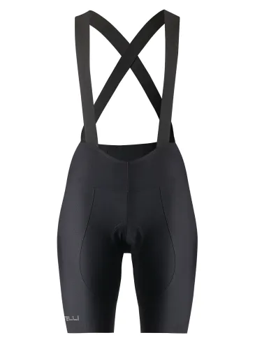 dámské kraťasy s laclem Castelli Espresso W DT Bibshort Black