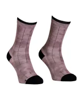 dámské ponožky Ortovox merino MTB Mid Socks Women's Dawn Rose