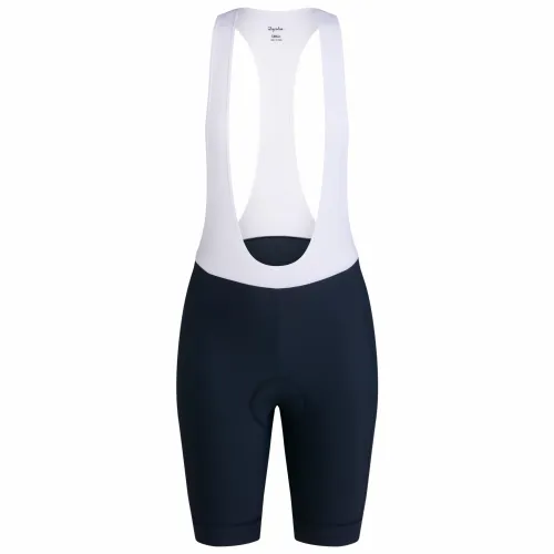 dámské kraťasy RAPHA Women's Core Bib Shorts Dark Navy/White