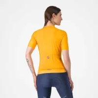 dámský dres Castelli Espresso  W Jersey Vivid Orange (1)