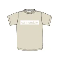 Tričko Cannondale lifestyle t-shirt ddu/wht