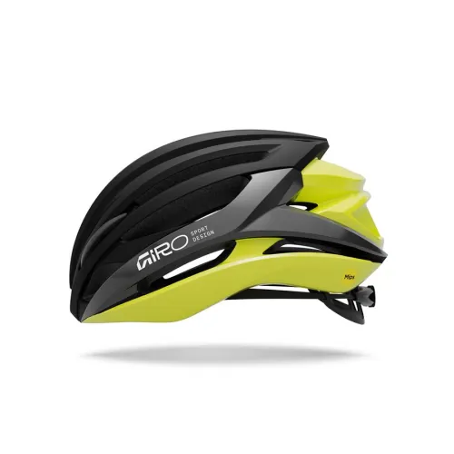helma Giro Syntax MIPS Mat Black/Gloss Hi Viz M 2026