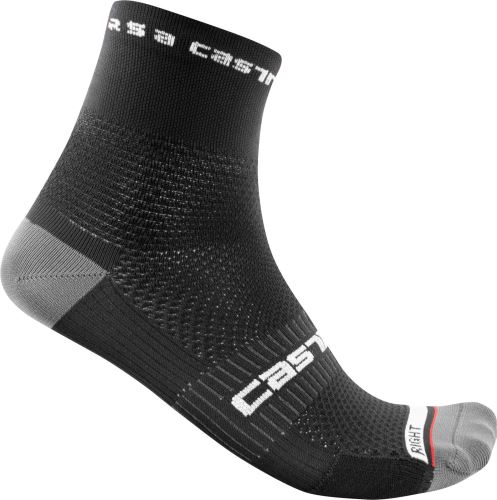 ponožky Castelli Rosso Corsa Pro 9 Sock Black