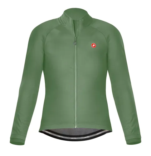 bunda Castelli Competizione Jacket Green Pepper