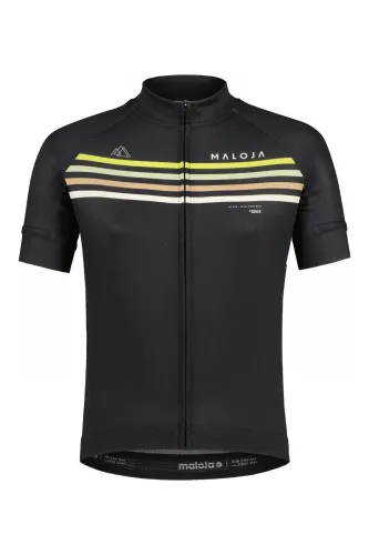 dětský dres Maloja OrmaretB. deep black