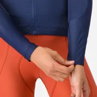 dámský dres s dlouhým rukávem CASTELLI Espresso 2 W Long Sleeve Jersey Belgian Blue (2)