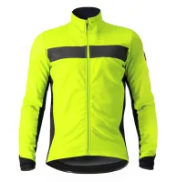 bunda Castelli Raddoppia 3 Jacket Electric Lime/Black Reflex