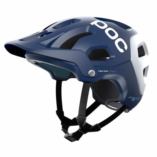 helma POC Tectal Race SPIN Lead Blue/Hydrogen White Matt 2021