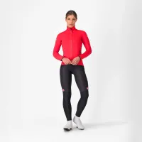 dámská bunda Castelli Alpha 150 W Jacket Hibiscus/Black (9)