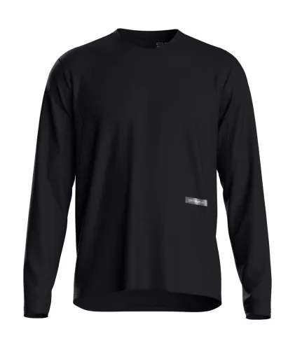 volný dres s dlouhým rukávem Ortovox Sequence Free Jersey LS Men's Black Raven