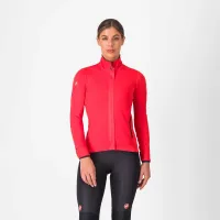 dámská bunda Castelli Alpha 150 W Jacket Hibiscus/Black (10)