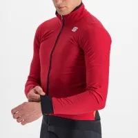 bunda Sportful Fiandre Pro Jacket Red Rumba (8)