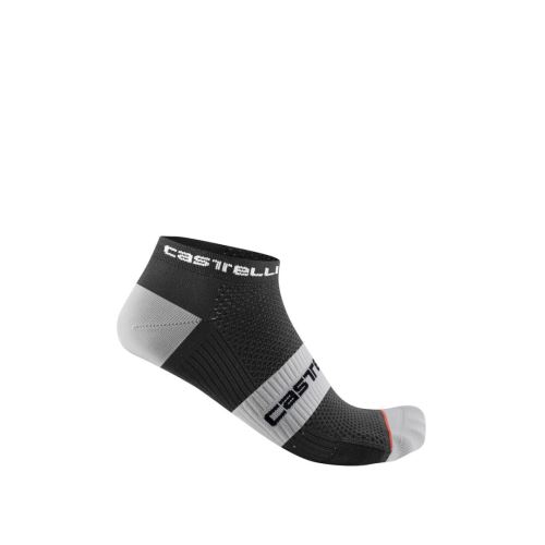 ponožky Castelli Lowboy 2 Sock Black White