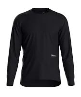 volný dres s dlouhým rukávem Ortovox Sequence Trail Jersey LS Men's Black Raven volný dres s dlouhým rukávem Ortovox Sequence Trail Jersey LS Men's Black Raven