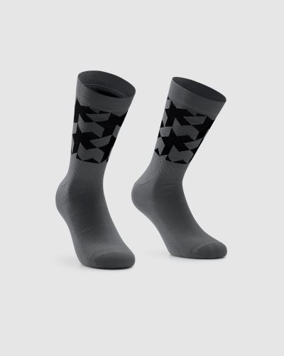 ponožky ASSOS Monogram Sock EVO Torpedo Grey