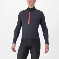 dres s dlouhým rukávem Castelli Entrata Thermal Jersey Light Black/Red (6)