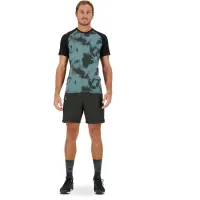 volný dres MONS ROYALE Temple Merino Air-Con T-Shirt sage tie dye / black (1)
