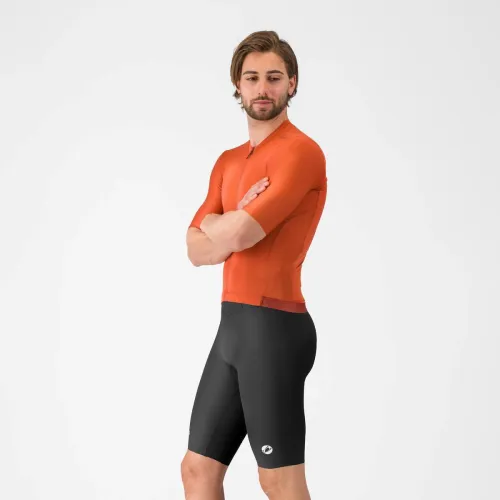 kraťasy bez laclu CASTELLI Espresso 2 Short Black
