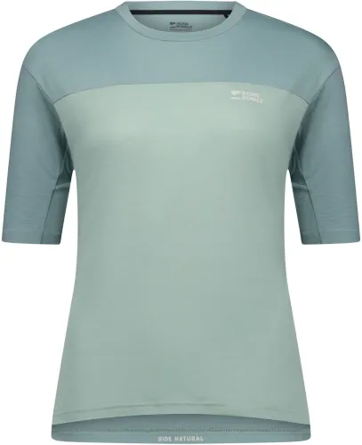 dámský volný dres MONS ROYALE Diversion Merino Bike Jersey Dew / Desert Sage