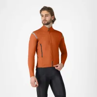 bunda Castelli Perfetto RoS 3 Jacket Mocha/Black Reflex (2)