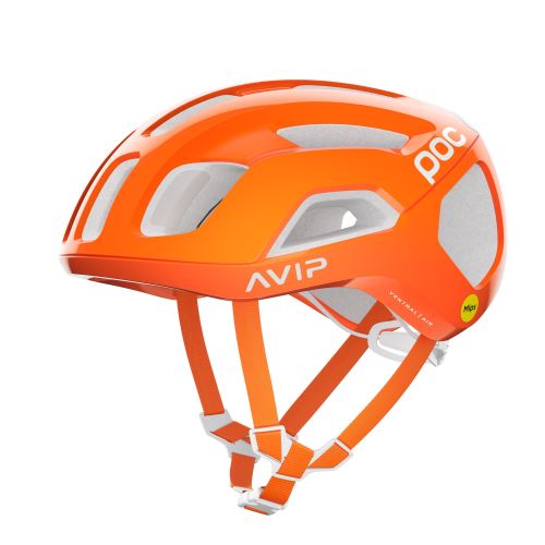helma POC Ventral Air MIPS Fluorescent Orange AVIP 2022