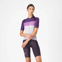 dámské kraťasy s laclem Castelli Prima 2 DT Bibshort Dark Night Shade/Deep Purple (9)