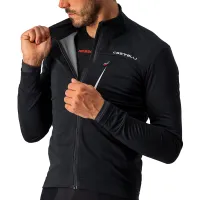 bunda Castelli Go Jacket Light Black/White (4)