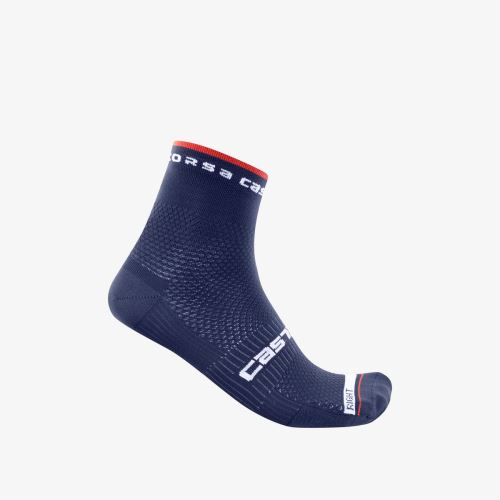 ponožky Castelli Rosso Corsa Pro 9 Sock Belgian Blue
