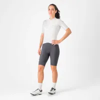 dámské kraťasy bez laclu Castelli Prima 2 Short Dark Gray/Pool Blue (6)