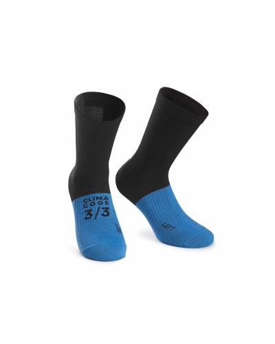 zimní ponožky ASSOS Ultraz Winter Socks Black Series