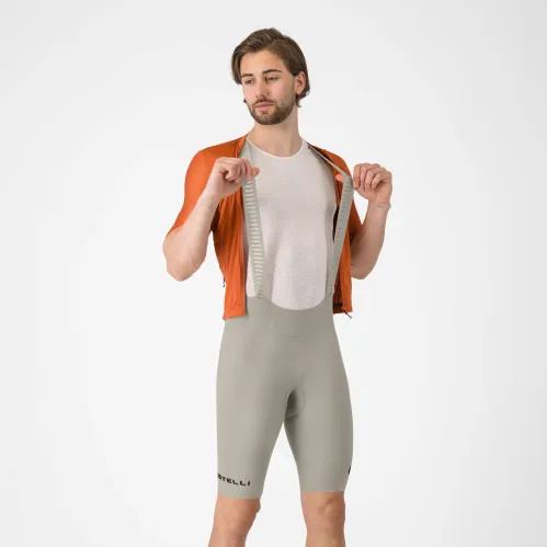 kraťasy CASTELLI Espresso 2 Bibshort Silver Moon