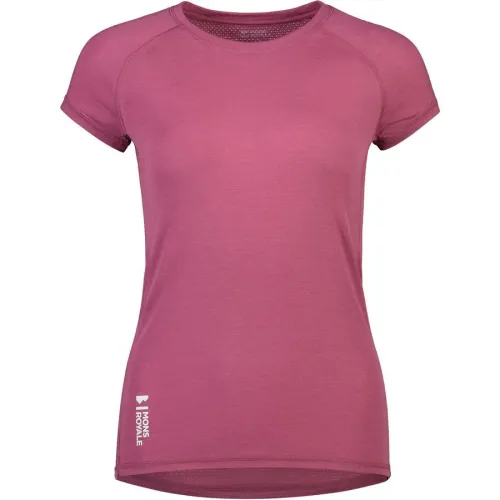 dámské spodní triko MONS ROYALE Bella Merino Air-Con Tee Wmns berry